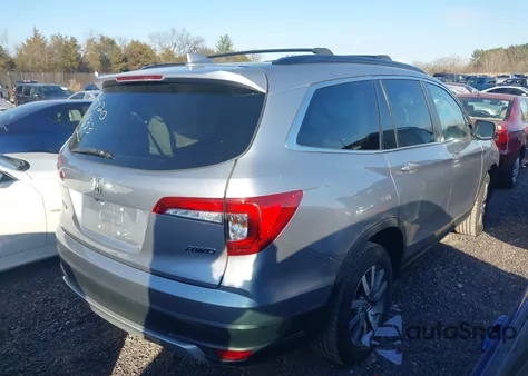 2019 Honda Pilot Ex-L z USA, uszkodzony, nr VIN 5FNYF6H54KB096854